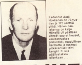 Photo of Aadi Hokkanen